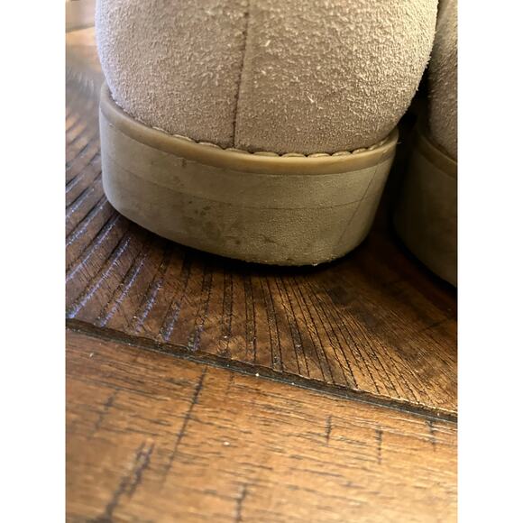 Johnston & Murphy Men’s 10M Saddle Shoes Tan Brown Suede Leather Oxford - Picture 9 of 9